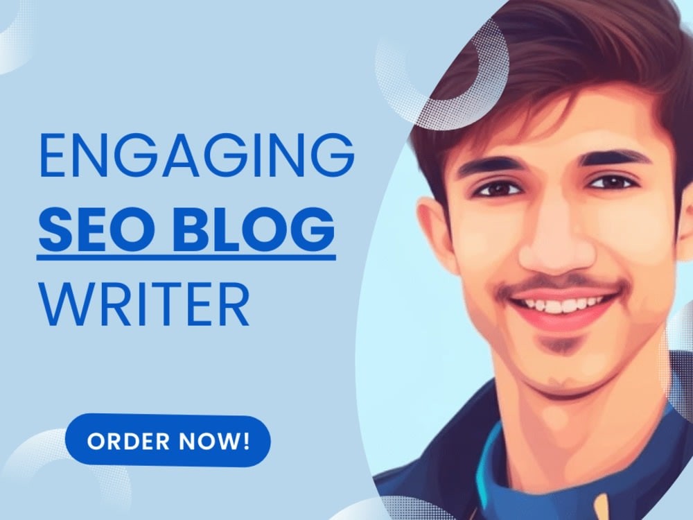 You will get Blog writer| SEO blog that rank| SEO article writer