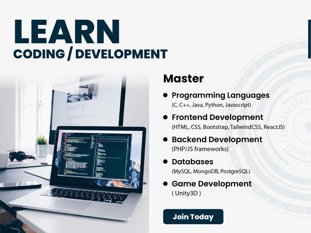 ou will get Online Coding Lessons on Javascript, Python, PHP & Web Development