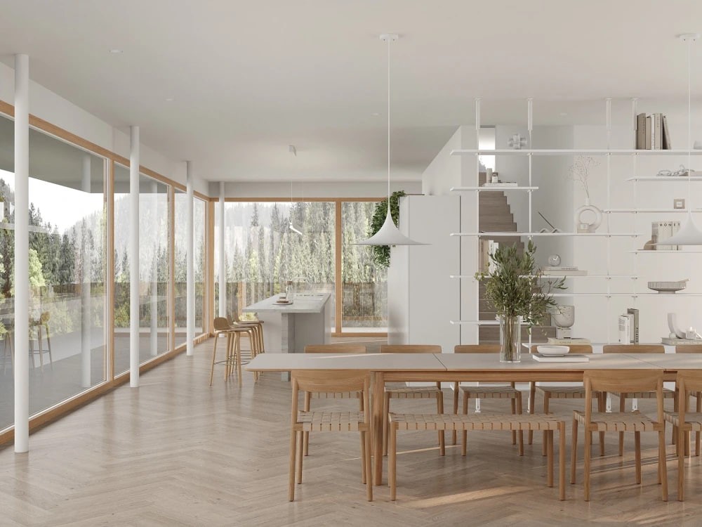 You will get a modern interior design project for your apartment