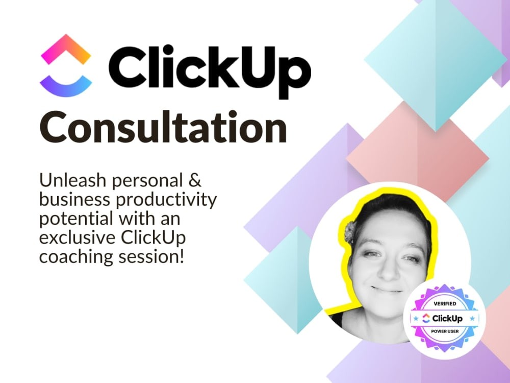 You will get Training Session with an Expert-Vetted ClickUp Verified Power User