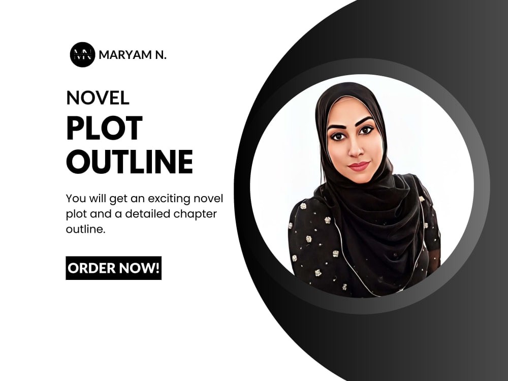 You will get an exciting novel plot and a detailed chapter outline