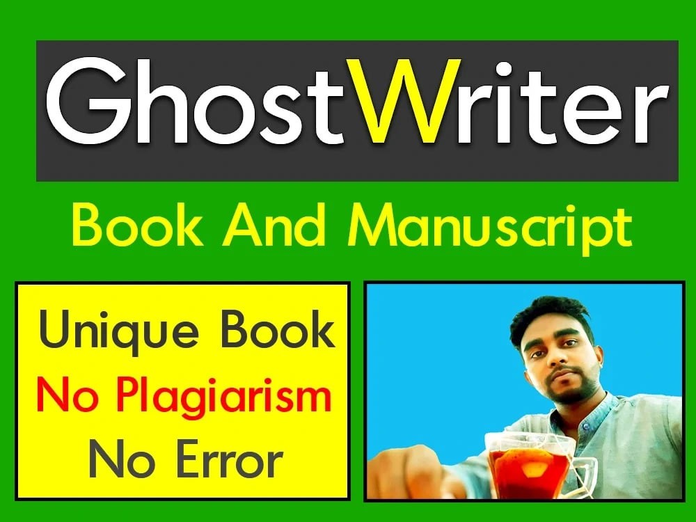 You will get an amazing ghost writing service from this ghostwriter
