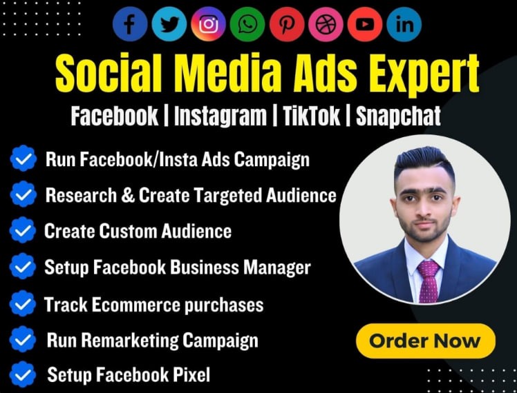 You will get high converting Facebook ads / Instagram Ads - Facebook Ads Expert | TikTok