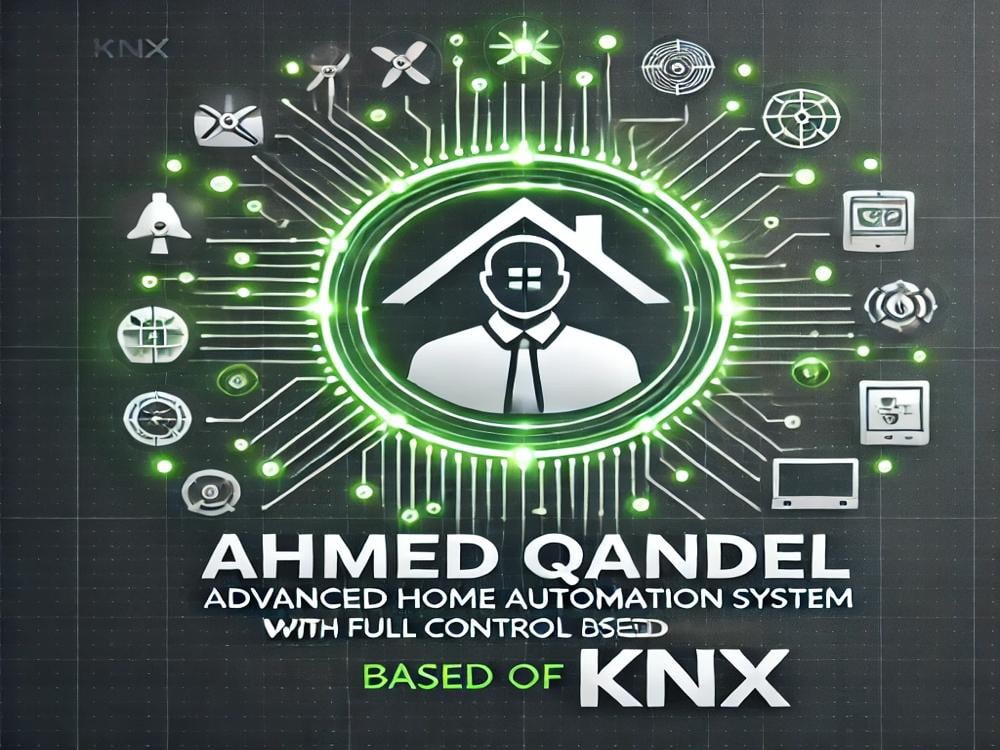You will get Advanced Home Automation System with Full Control Based on KNX.