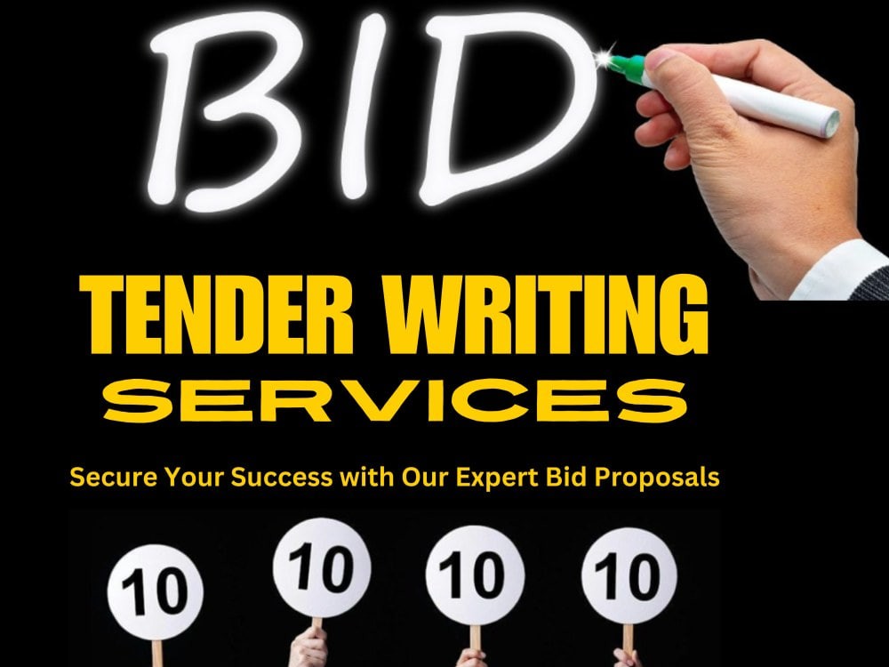 You will get Tender Services & Proposal Writing