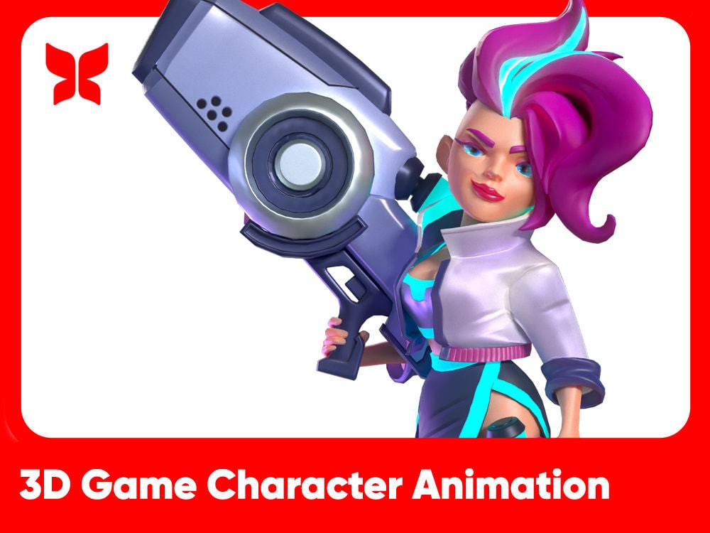 You will get Smooth 3D Game Character Animation for Enhanced Gameplay