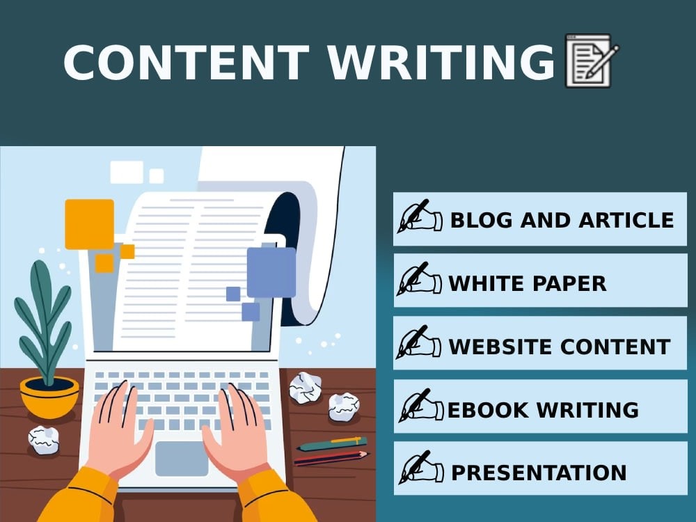 You will get a Impressive Content Writing | SEO Article Writing | Website Content Writer