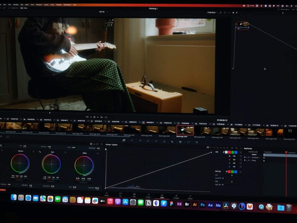 You will get Professionally edited video with royalty free music for commercial use