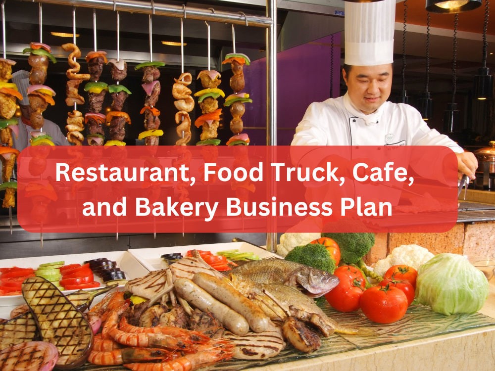 You will get Restaurant, Food Truck, Cafe & Bakery Business Plan with Financial Forecast