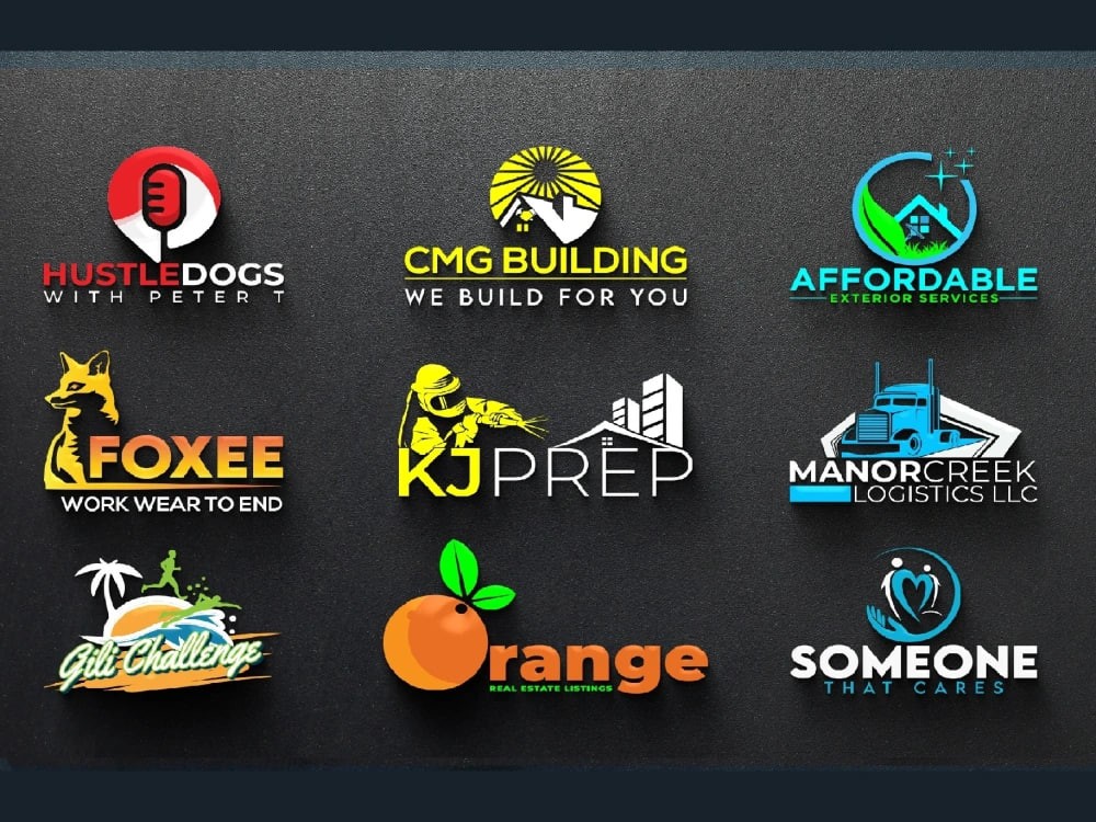 You will get creative and Modern Logo Design, Modern Logo with Multiple Concepts