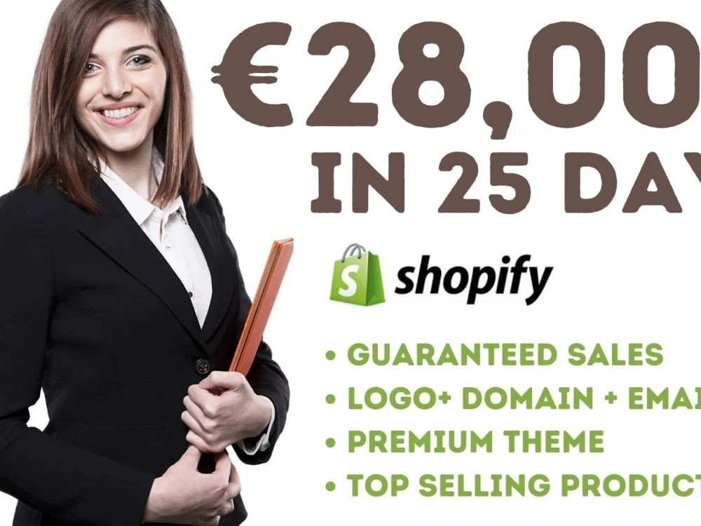 You will get high selling Shopify Dropshipping store with USA suppliers
