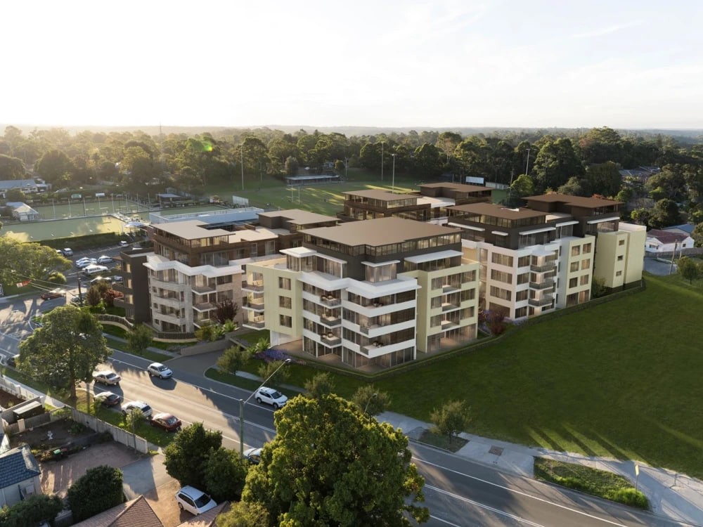 You will get realistic 3d bird eye view for real estate development project