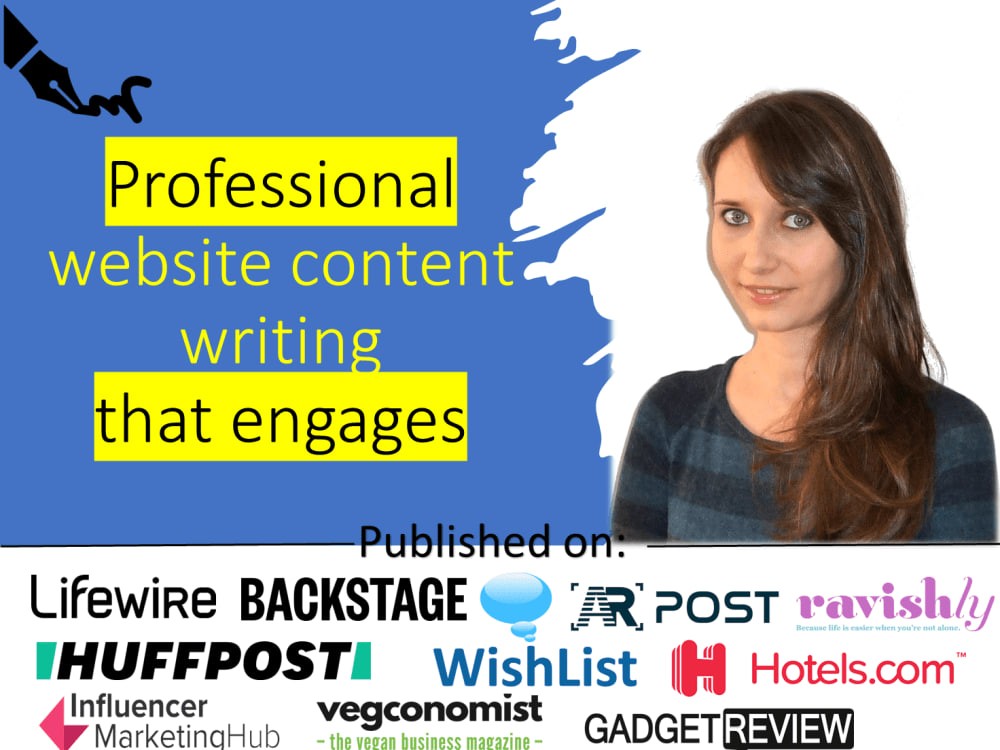 You will get high-quality and engaging website content.