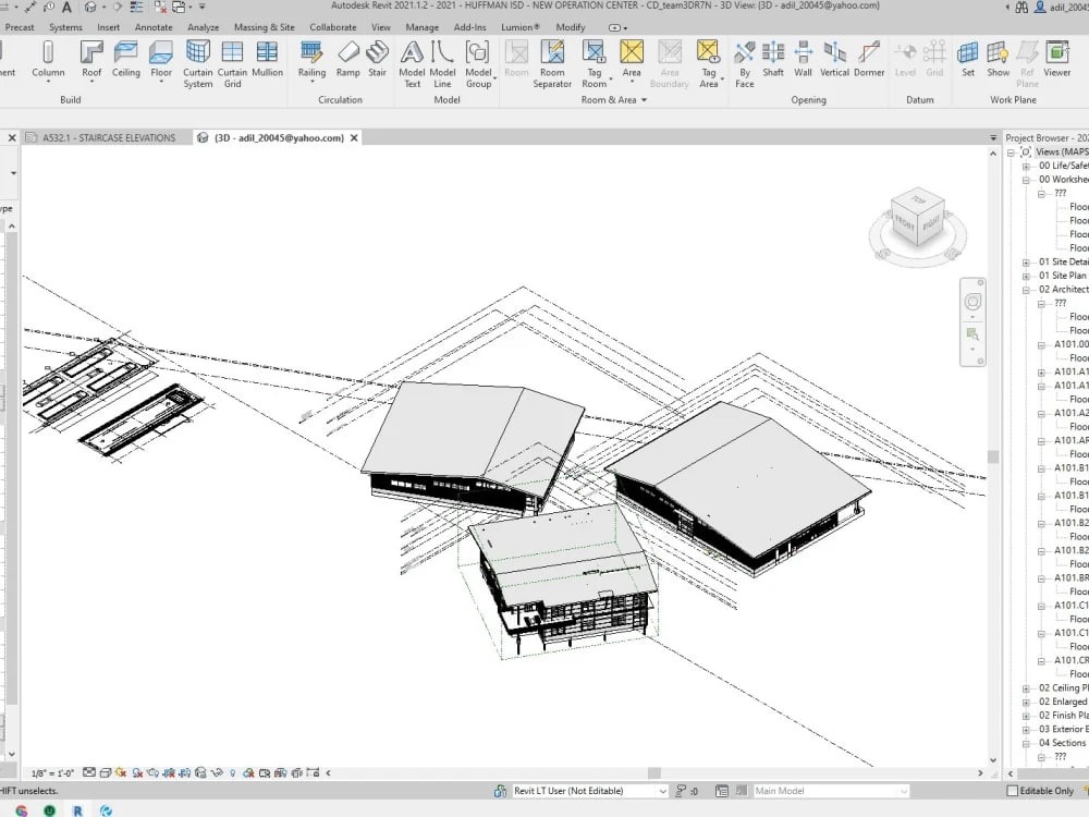 You will get Complete BIM Model (Revit) and Construction Documents Permit Drawing