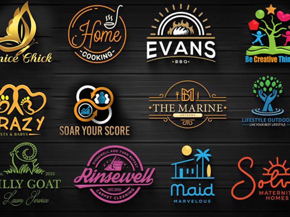 BASIC 3-5 Logo Design Concepts + High-Quality + Vector Files