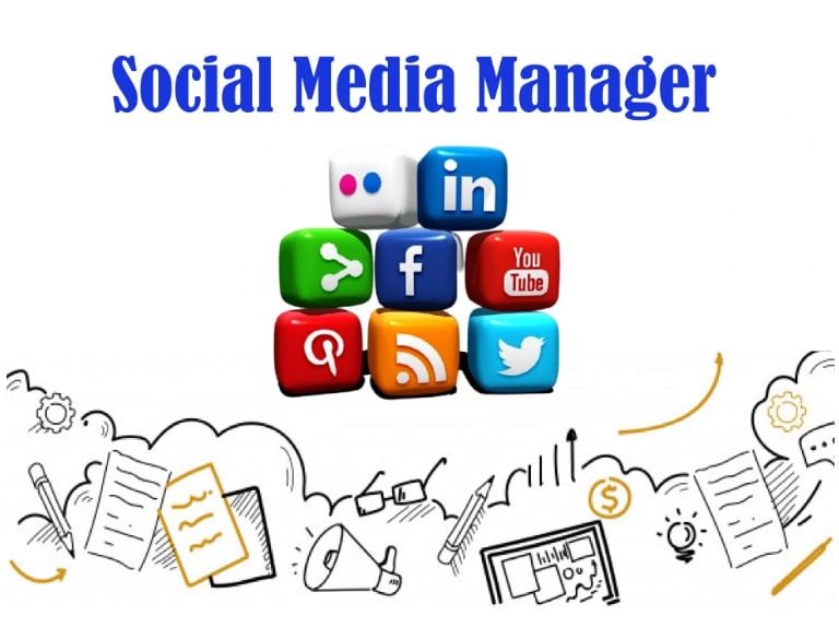 You will get your social media manager for Marketing and Social Media Advertising